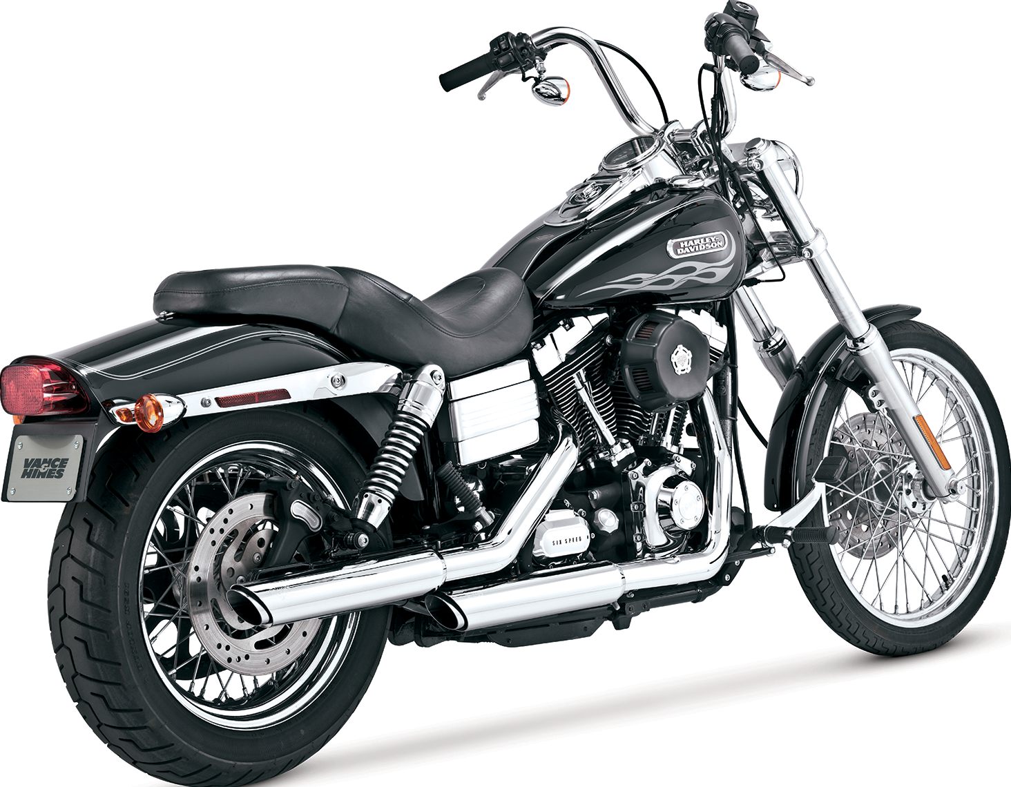 Vance & Hines 3-Inch Twin Slash Chrome Slip-On Muffler with PCX Technology – Part 16337