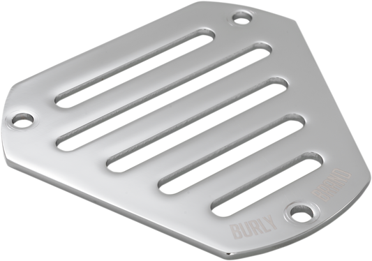 BURLY BRAND Replacement Face Plate - Hex Slotted - Chrome 0206-0179-CH