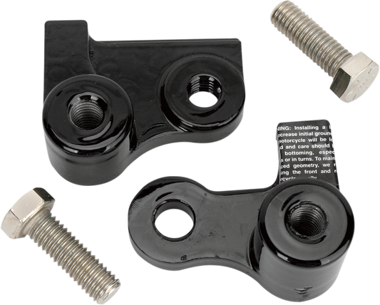 BURLY BRAND Lowering Kit - Rear - Lowers 1" - Black - '06-'17 FXD B28-22007