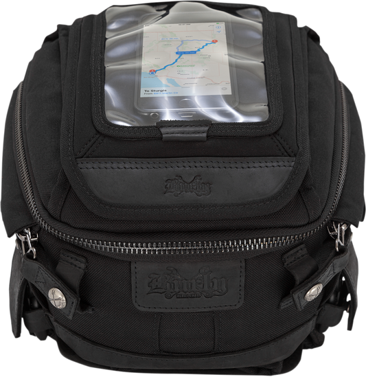 BURLY BRAND Tank Tail Bag - Black B15-1010B