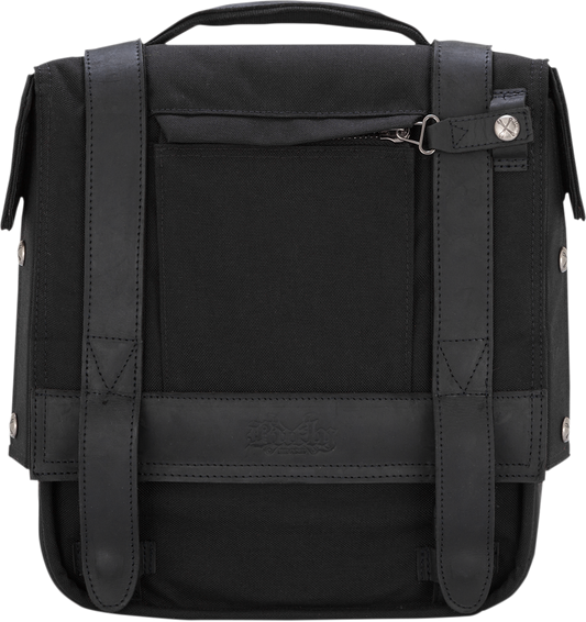 BURLY BRAND Voyager Detachable Cordura® Saddlebag - Black B15-1000B