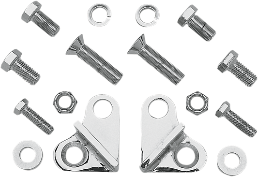 BURLY BRAND Lowering Kit - Rear - Lowers 1" - Chrome - '85-'96 FLT B28-275CH