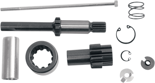 SPYKE Jackshaft Starter Kit Part 465046 - Complete Assembly with Shaft Extension, Pinion Gear, Coupler, Spring, and Clips