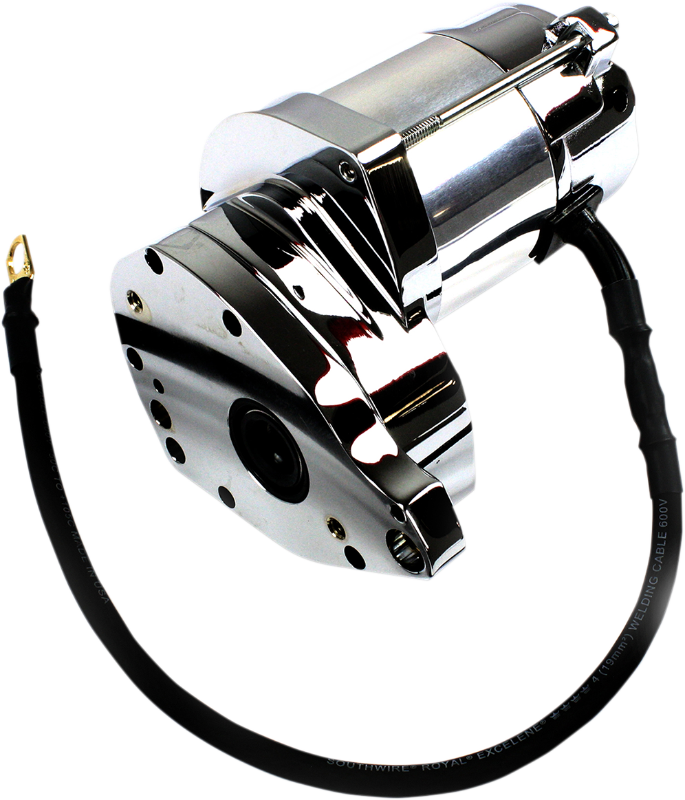 SPYKE Supertorque Starter Chrome 407210 - Up to 46% More Cranking Power with Intelligent Gear-Reduction Design