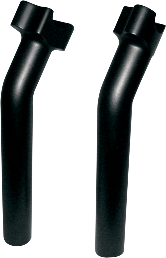 WILD 1 Chubby® Billet Risers - Pullback - 9-1/2" - Black WO530B