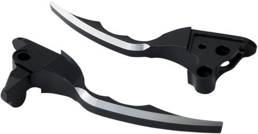 PRO-ONE PERF.MFG. Pro-Blade Billet Lever - Black (Part #908303B)