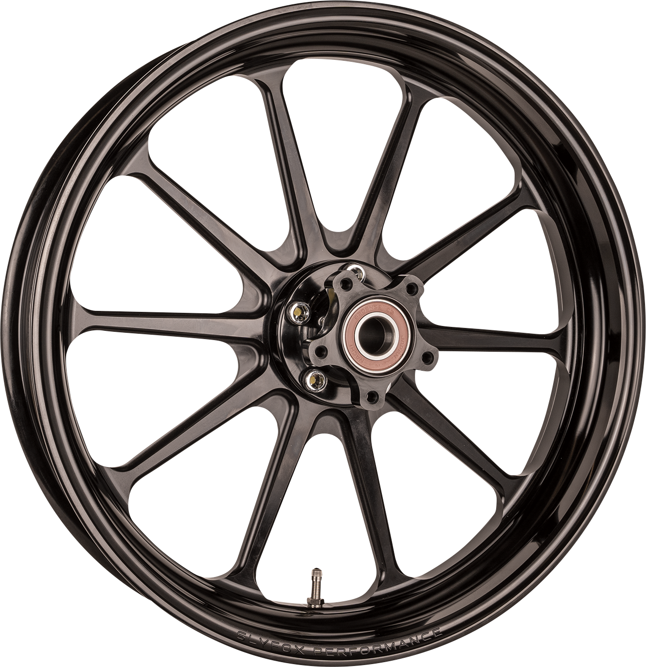 SLYFOX Track Pro Front Wheel for Dual Disc with ABS - 21x3.5 inches - Black - Part Number 12047106RSLYAPB