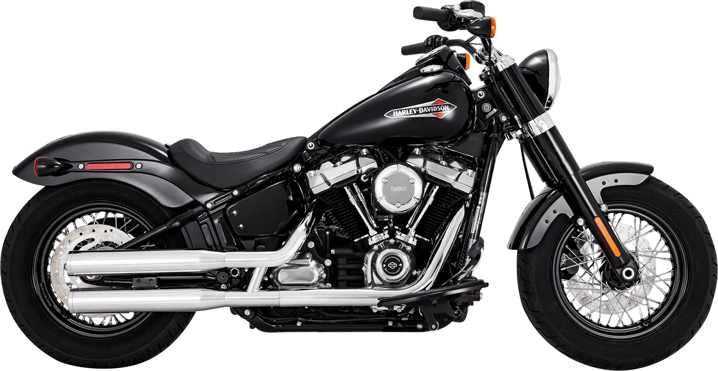 Vance & Hines Eliminator 300 Slip-On Mufflers with PCX Technology - Chrome (Part No. 16316)