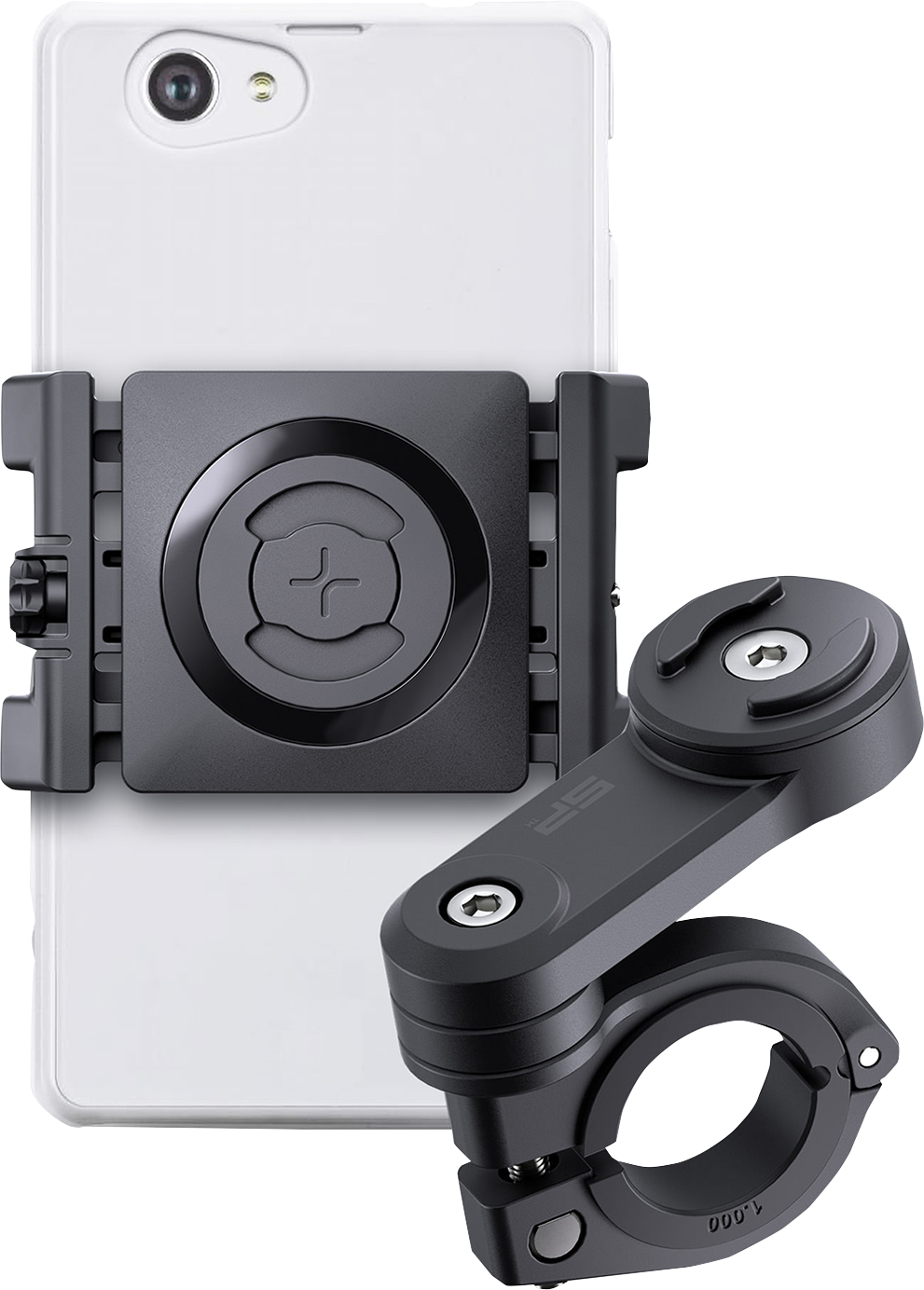 SP CONNECT SPC+ Universal Clamp Kit with Mirror Mount – Model 52500