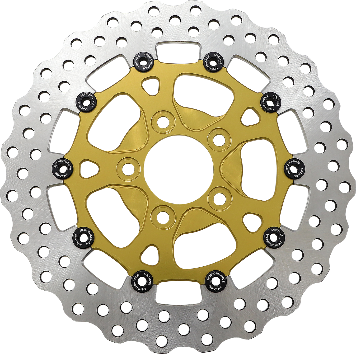 PERFORMANCE MACHINE (PM) Dominator Rotor - Rear - 11.5" - Gold 0133-1536S-G