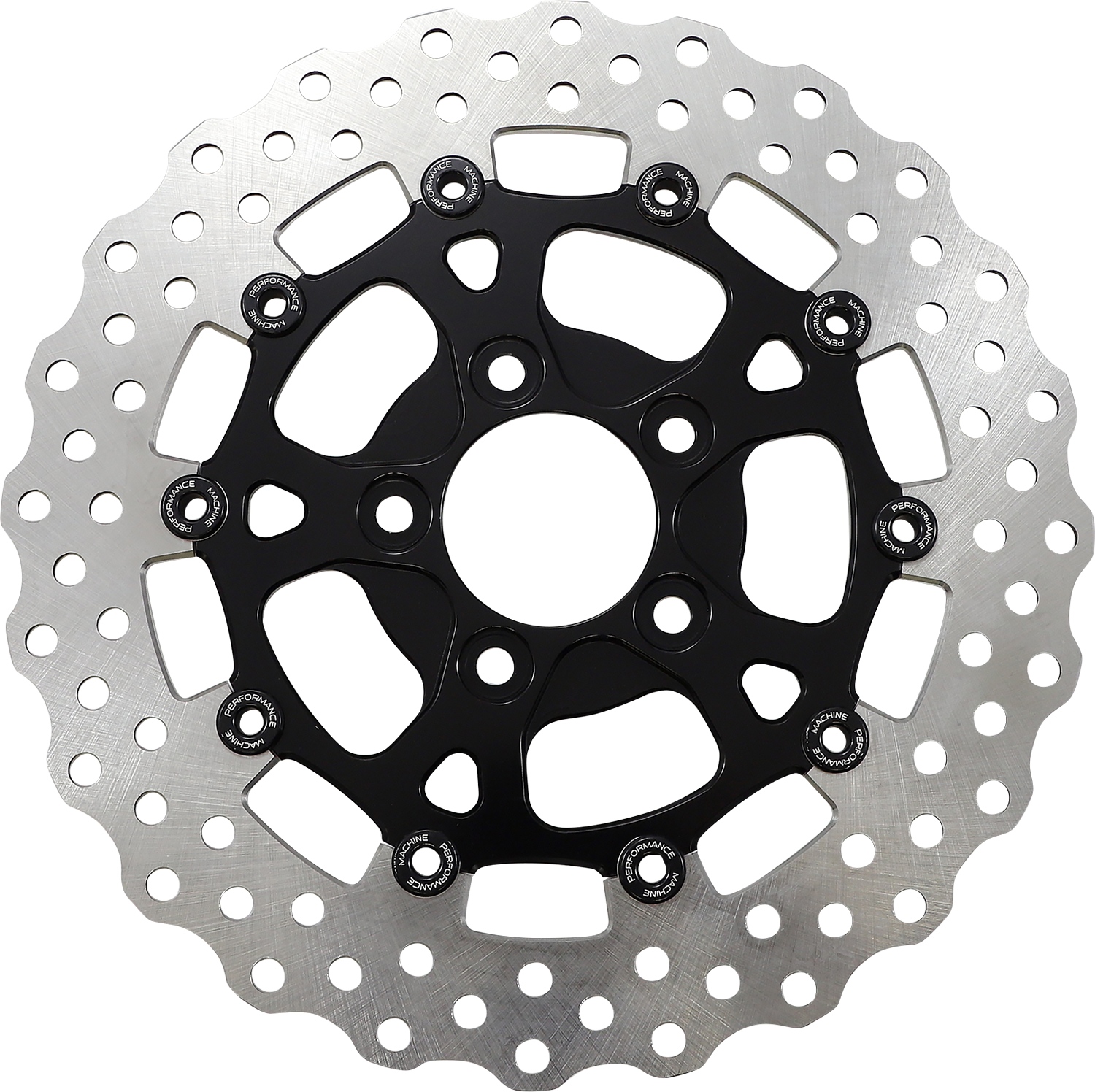 PERFORMANCE MACHINE (PM) Dominator Rotor - Rear - 11.5" - Black 0133-1536S-B