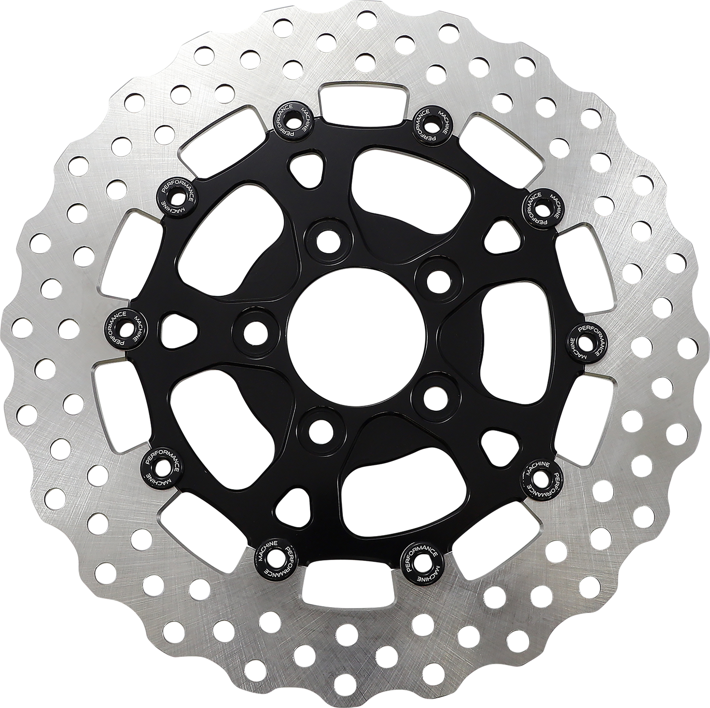 PERFORMANCE MACHINE (PM) Dominator Rotor - Rear - 11.5" - Black 0133-1536S-B
