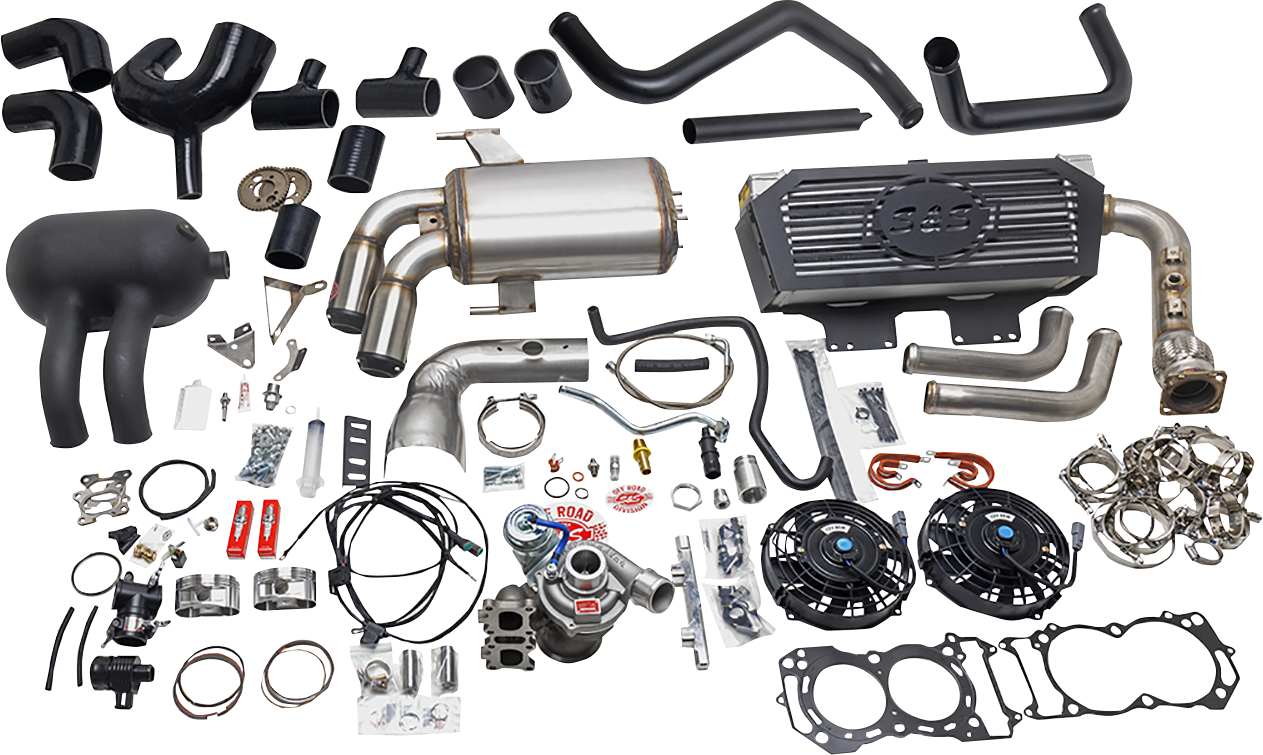 S&S CYCLE Turbo Conversion Kit 560-0331 for Kawasaki Sport Vehicles