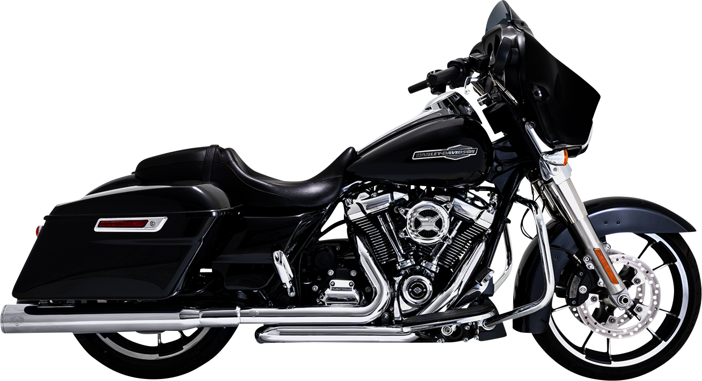 Vance & Hines Dresser Duals Header System with Chrome Finish - Part 17351