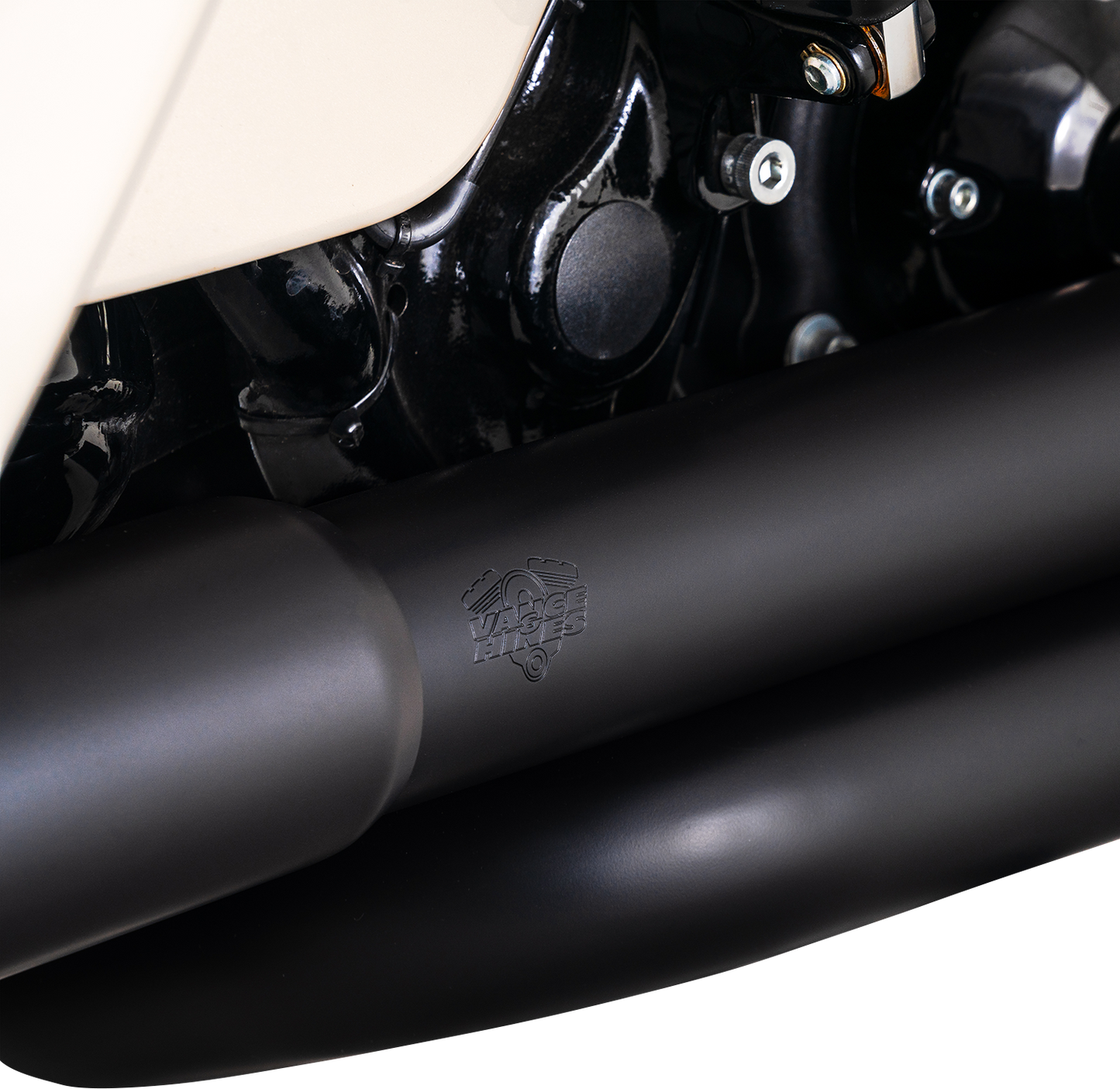 Vance & Hines Dresser Duals Header System with PCX Technology - Black (Part 47351)
