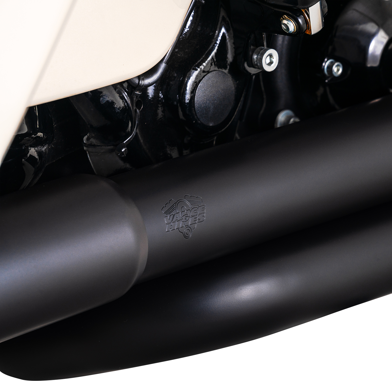 Vance & Hines Dresser Duals Header System with PCX Technology - Black (Part 47351)