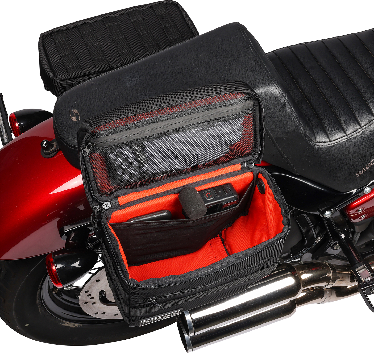 THRASHIN SUPPLY CO. Essential Saddlebags - Black TSB-0006