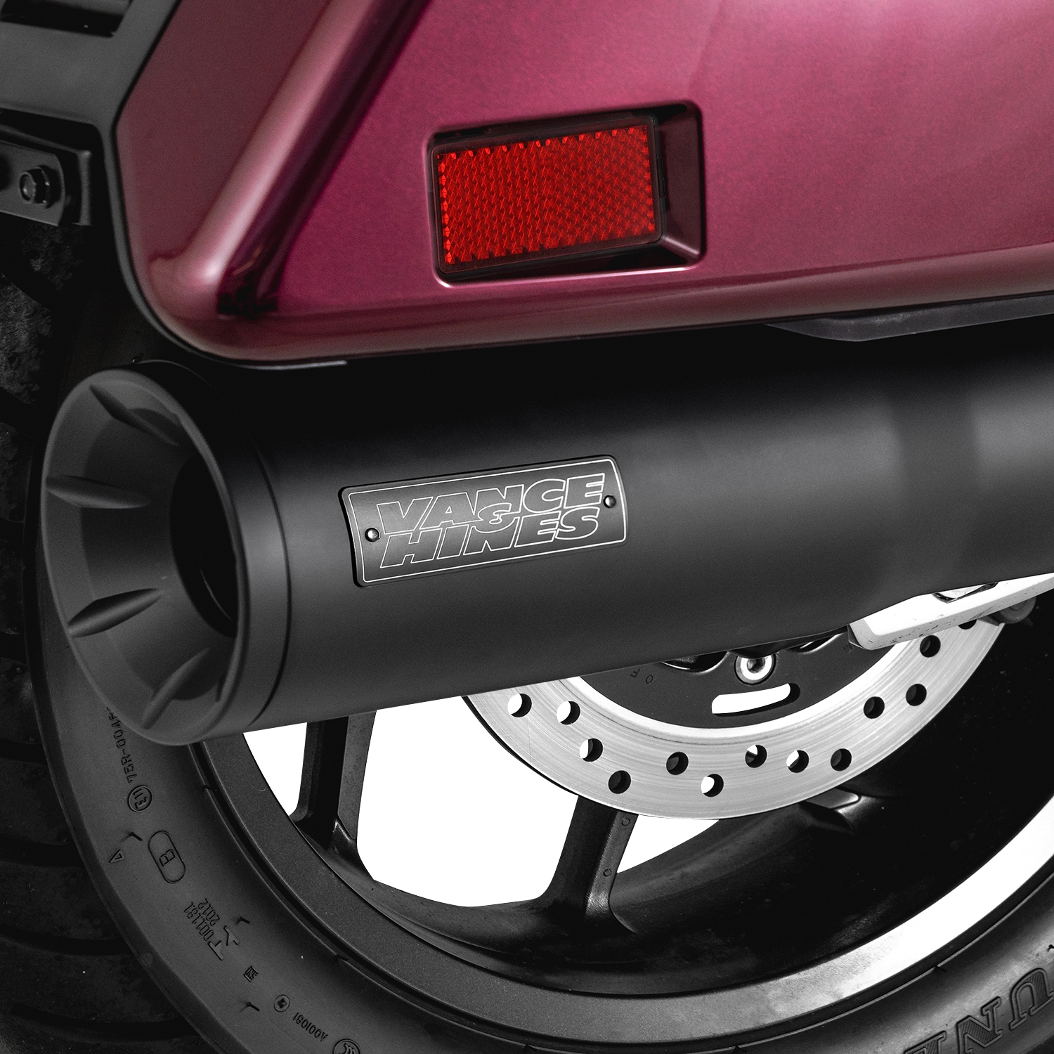 Vance & Hines Hi-Output Slip-On Muffler 48427 for Motorcycles