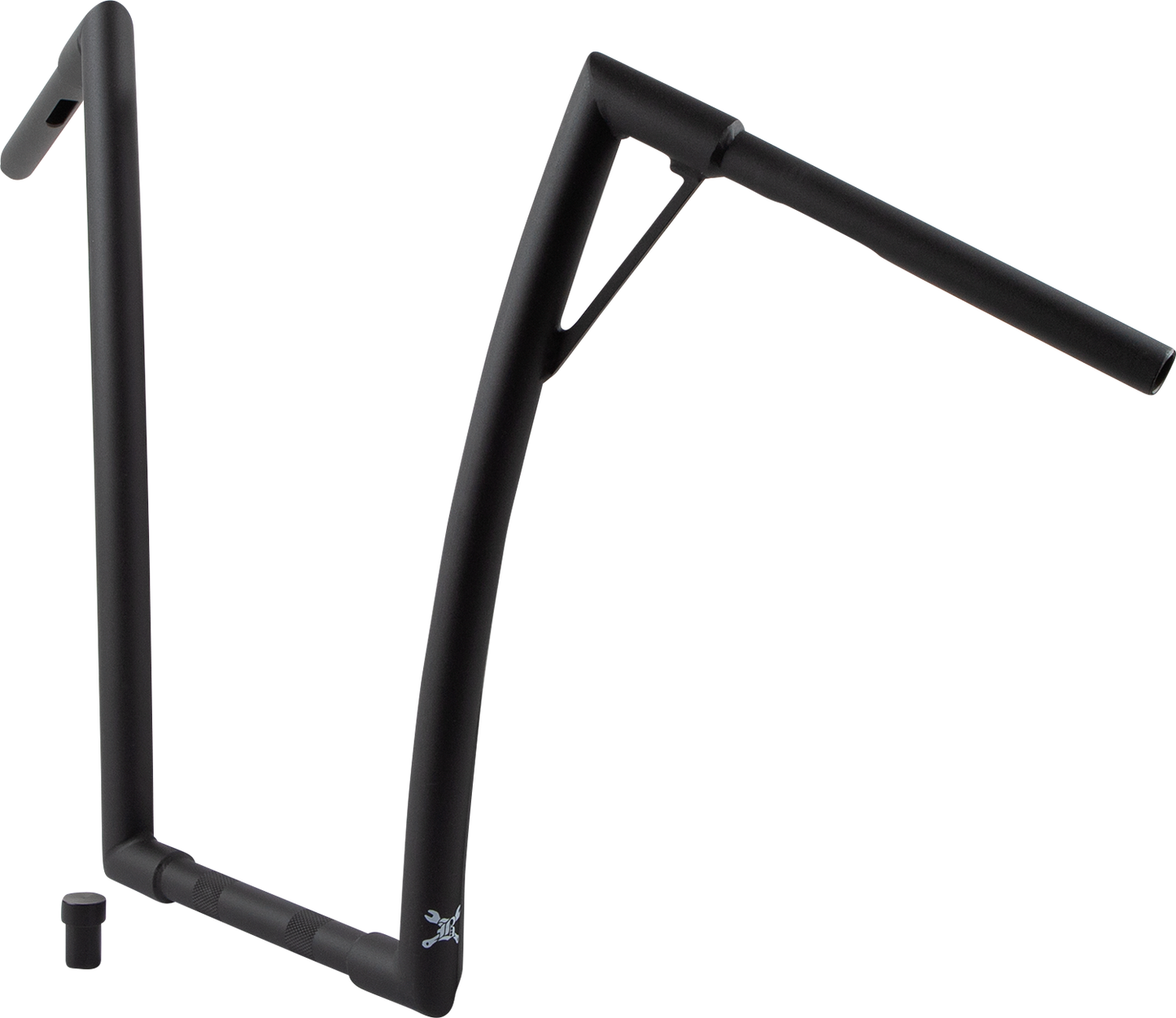 BURLY BRAND Louie Handlebar - 19" - Textured Black B12-7011TB