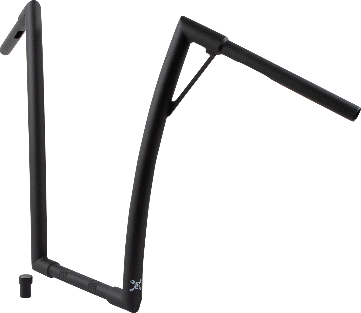 BURLY BRAND Louie Handlebar - 19" - Textured Black B12-7011TB