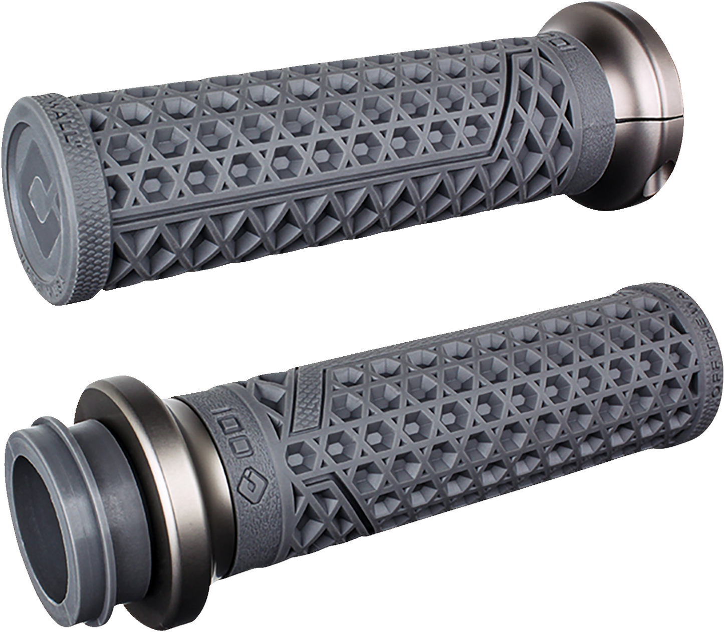 ODI Vans Harley Davidson Grips - Graphite/Gunmetal