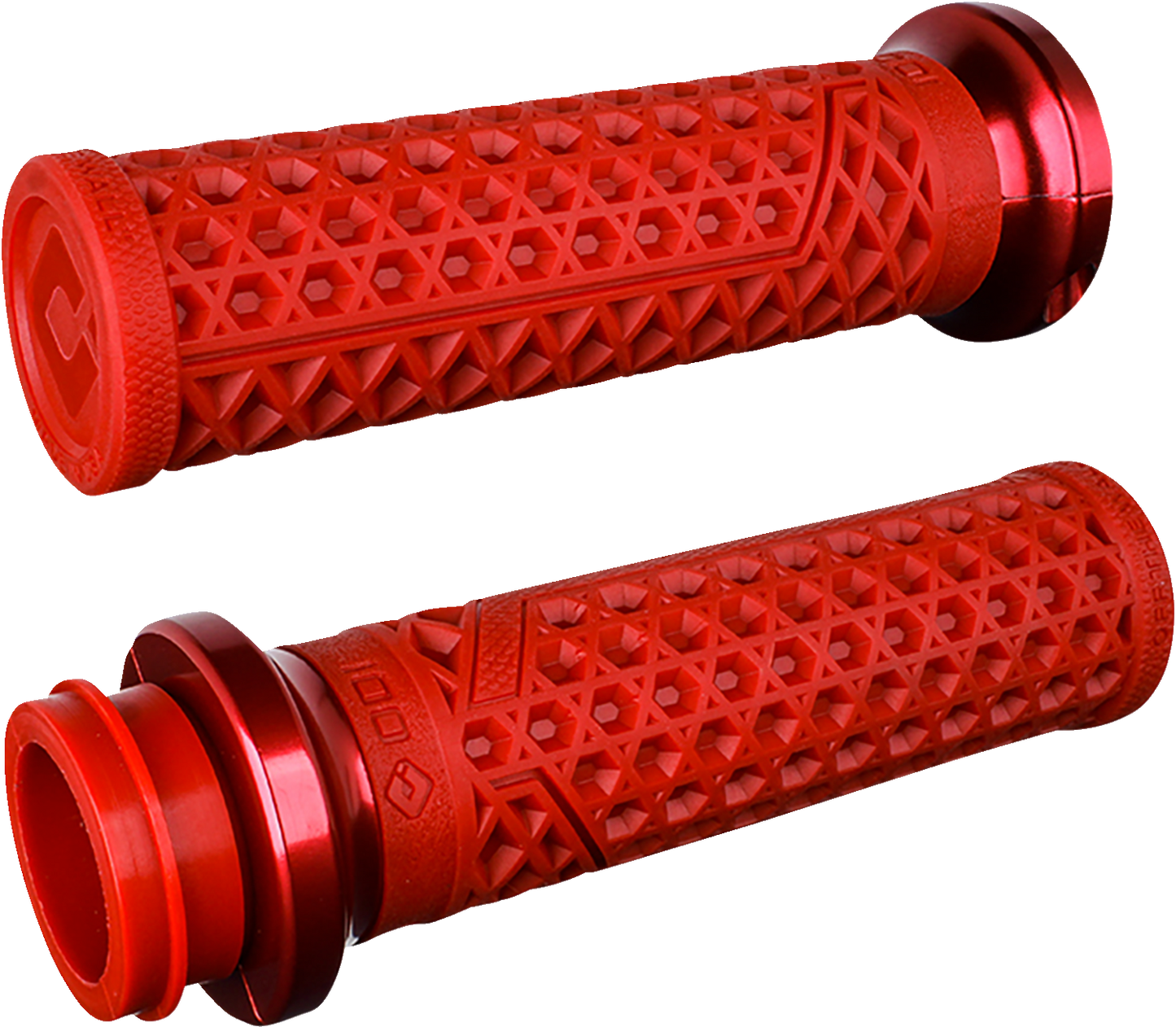 ODI Vans Harley Davidson Grips - TBW - Red/Red V31VHTWDR-R
