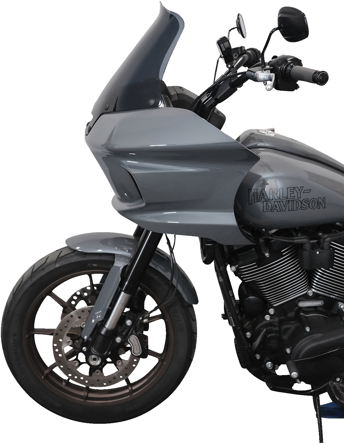 KLOCK WERKS Flare™ Windshield - 10" - Dark Smoke - FXLRST KWW-02-0611-DS
