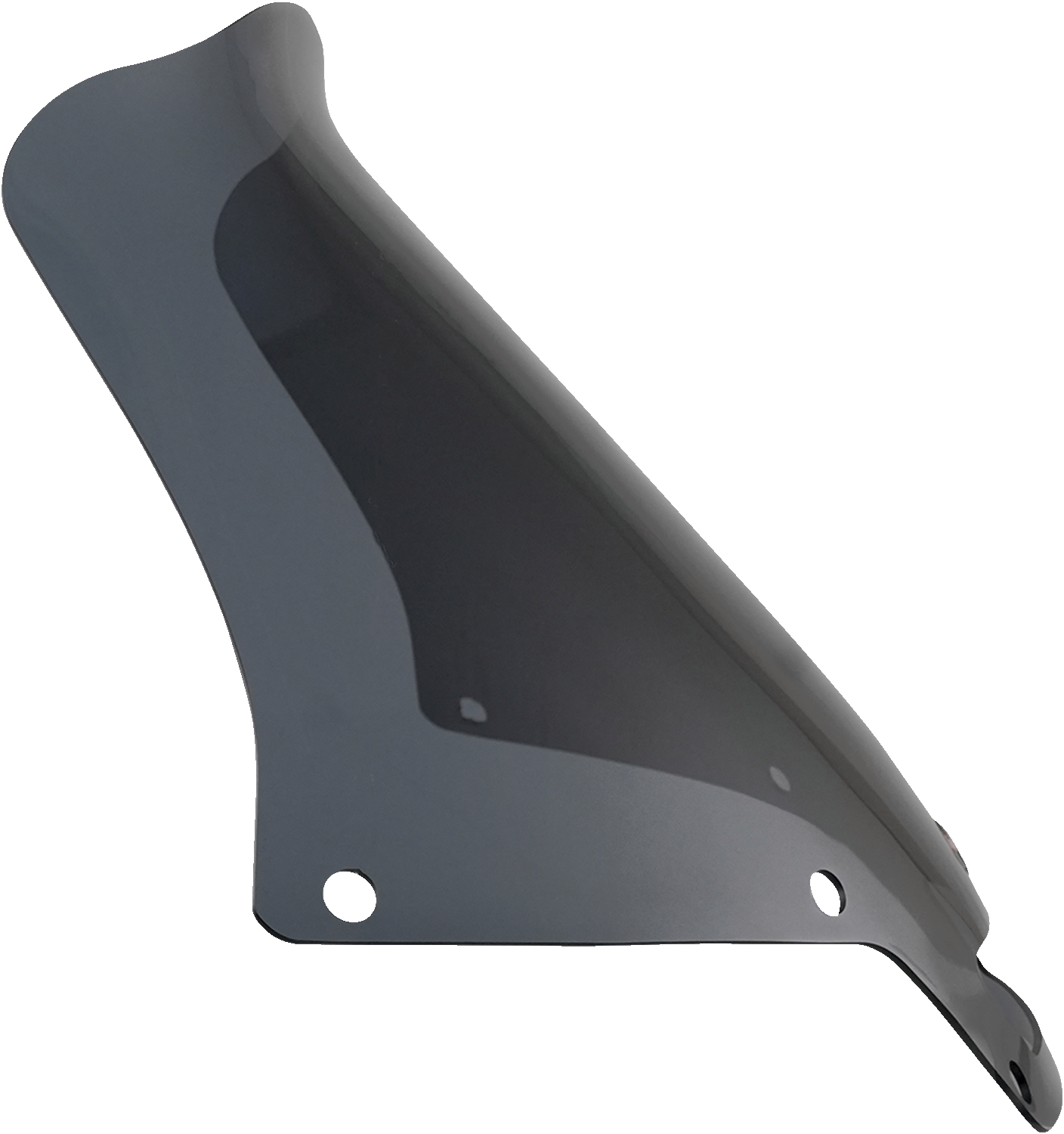 KLOCK WERKS Flare™ Windshield - 10" - Dark Smoke - FXLRST KWW-02-0611-DS