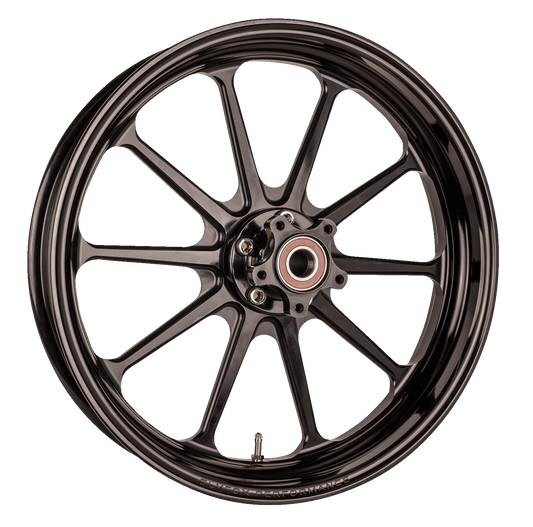 SLYFOX Track Pro Front Wheel - 19x3 inches for Dual Disc Systems, Black - Part #12027905RSLYAPB