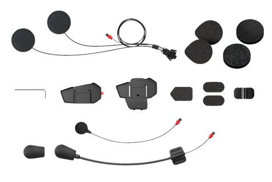 SENA Helmet Clamp Kit for Spider ST1 Mesh Intercom - Part Number SPIDER-ST1-A01