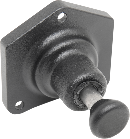 TERRY COMPONENTS Solenoid End Cover with Starter Button - Black (Part #550005)