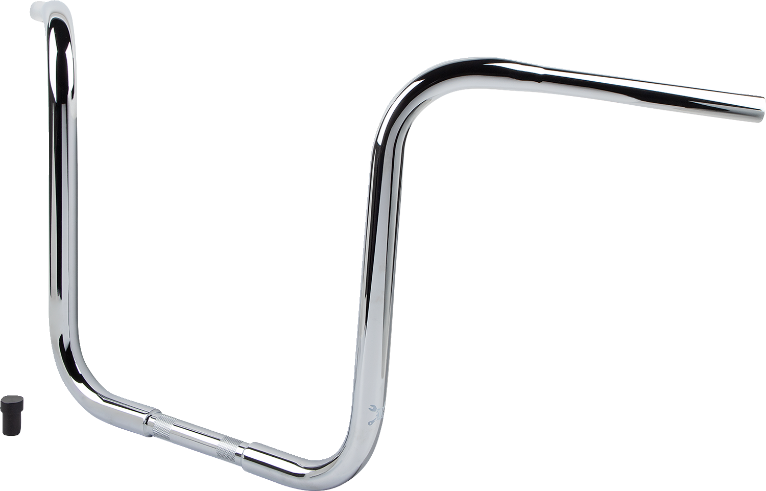 BURLY BRAND Gorilla Ape Handlebar - TBW - 16" - Chrome B12-1503C
