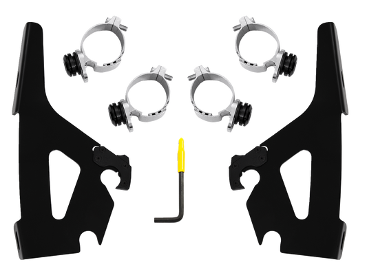 MEMPHIS SHADES Batwing Mounting Kit - Black - Chief MEB2075