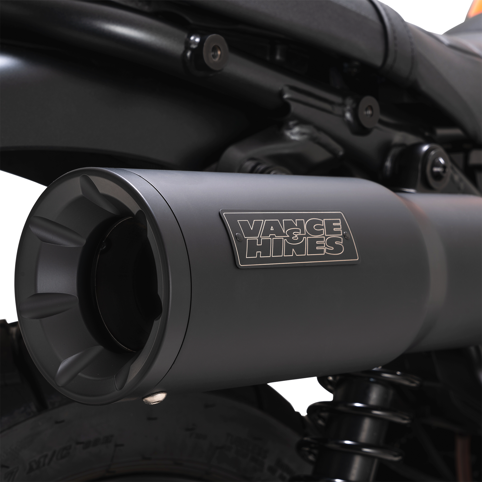 Vance & Hines Hi-Output Slip-On Muffler 48429 for Harley-Davidson Motorcycles