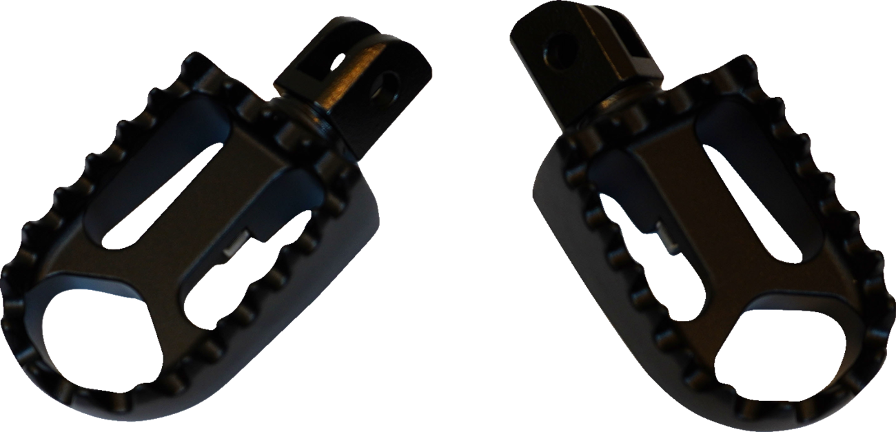 DRAG SPECIALTIES BMX Foot Pegs - Black - Driver P17-0/6603BFD