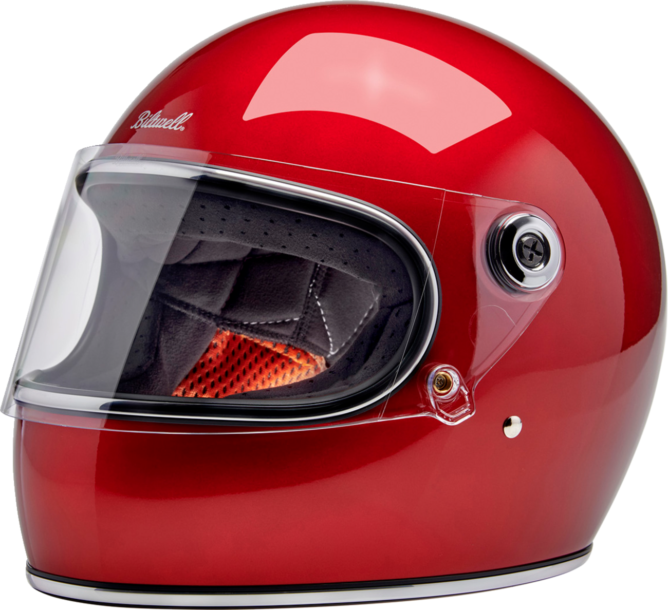 BILTWELL Gringo S Helmet - Metallic Cherry Red - Small 1003-351-502