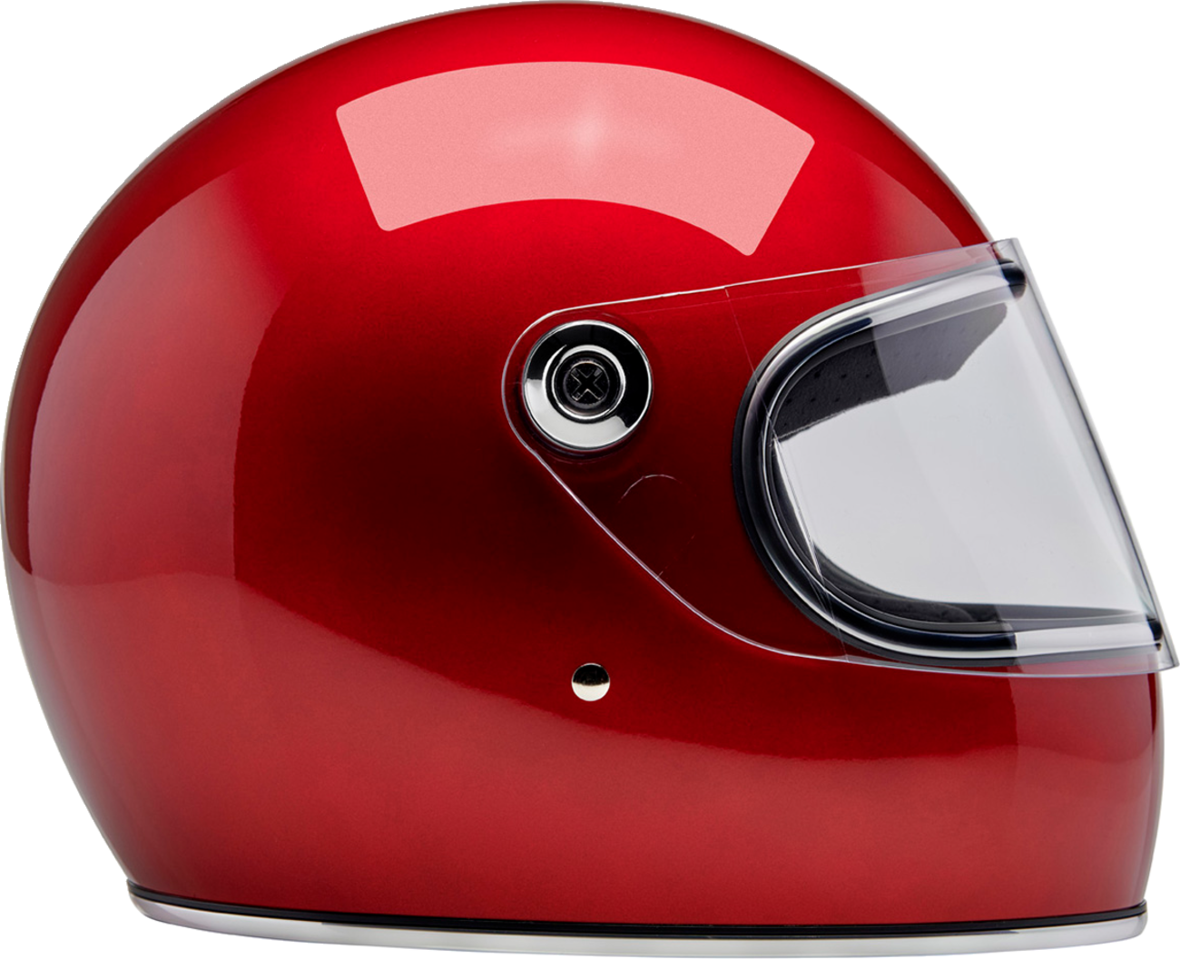 BILTWELL Gringo S Helmet - Metallic Cherry Red - Small 1003-351-502