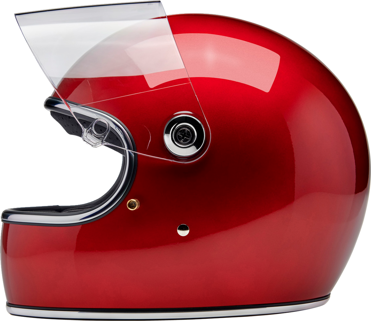 BILTWELL Gringo S Helmet - Metallic Cherry Red - Small 1003-351-502