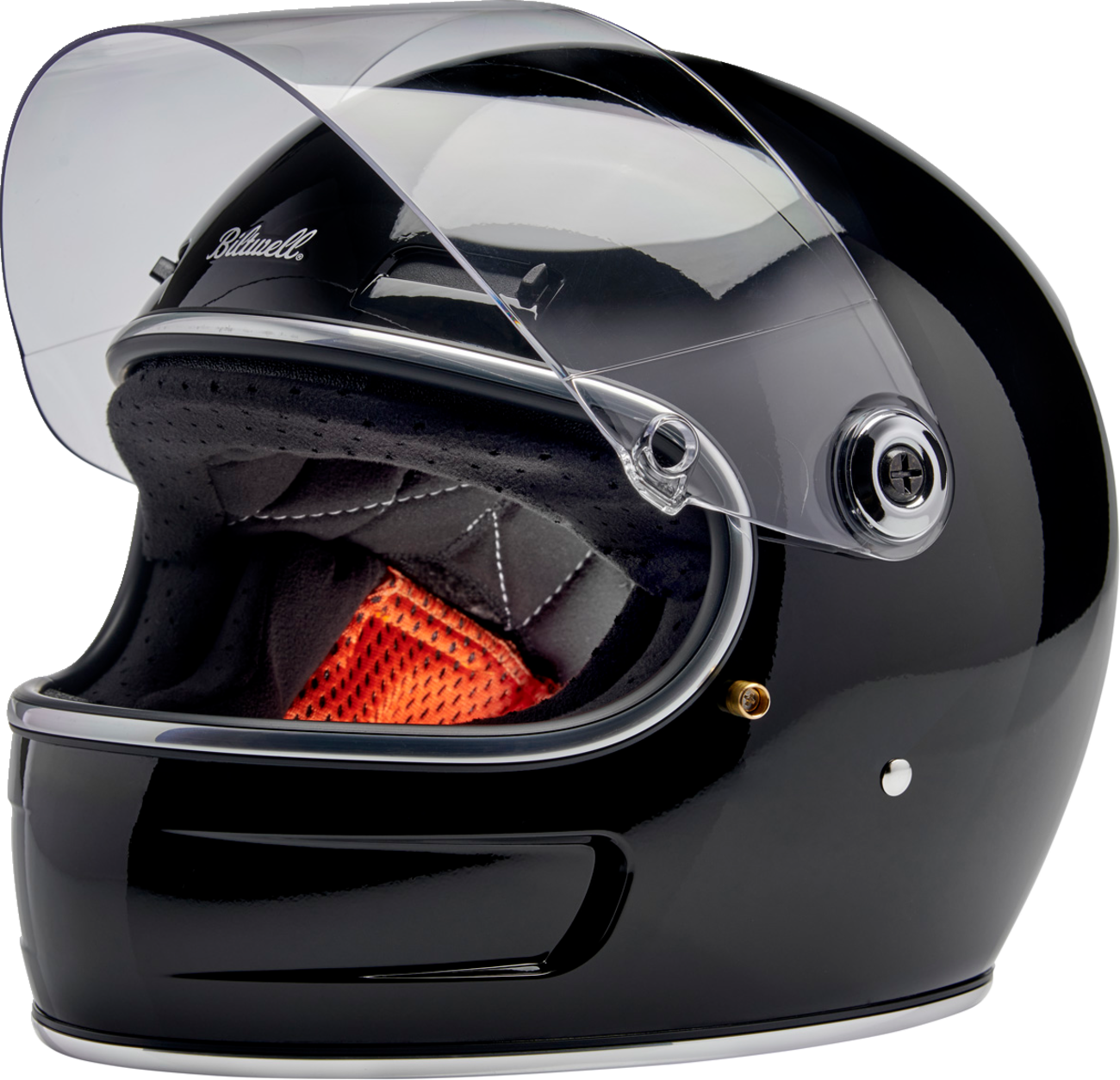 BILTWELL Gringo SV Helmet - Gloss Black - XS 1006-101-501