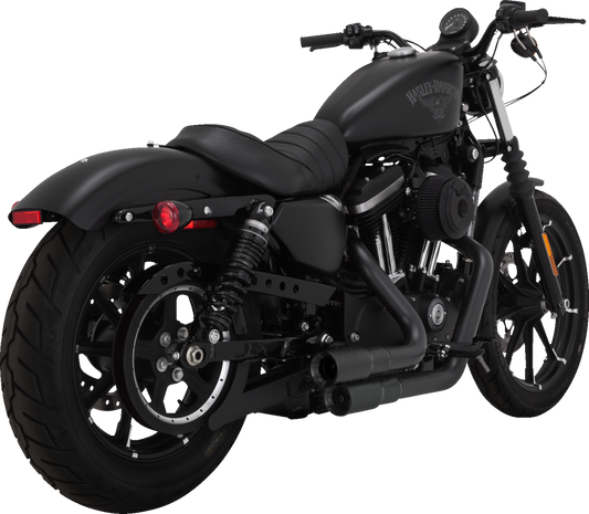 Vance & Hines Mini Grenades Exhaust System - Matte Black Part 46884
