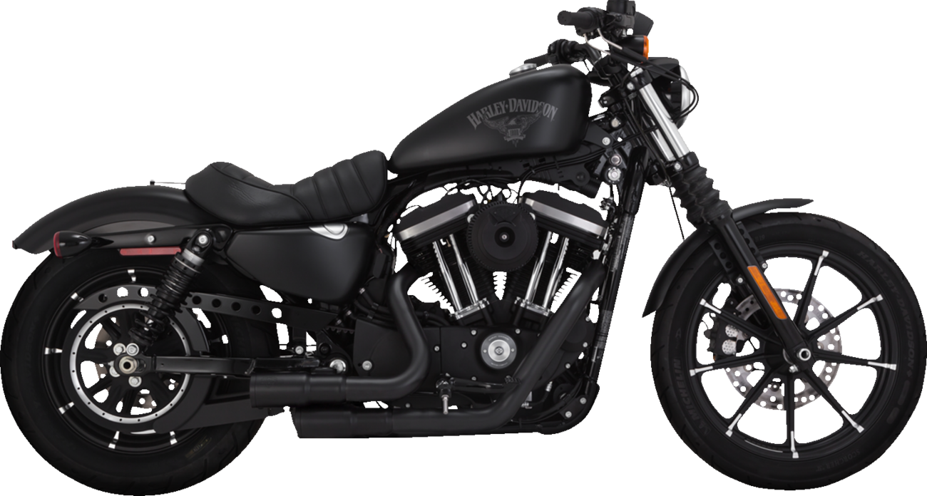 Vance & Hines Mini Grenades Exhaust System - Matte Black Part 46884