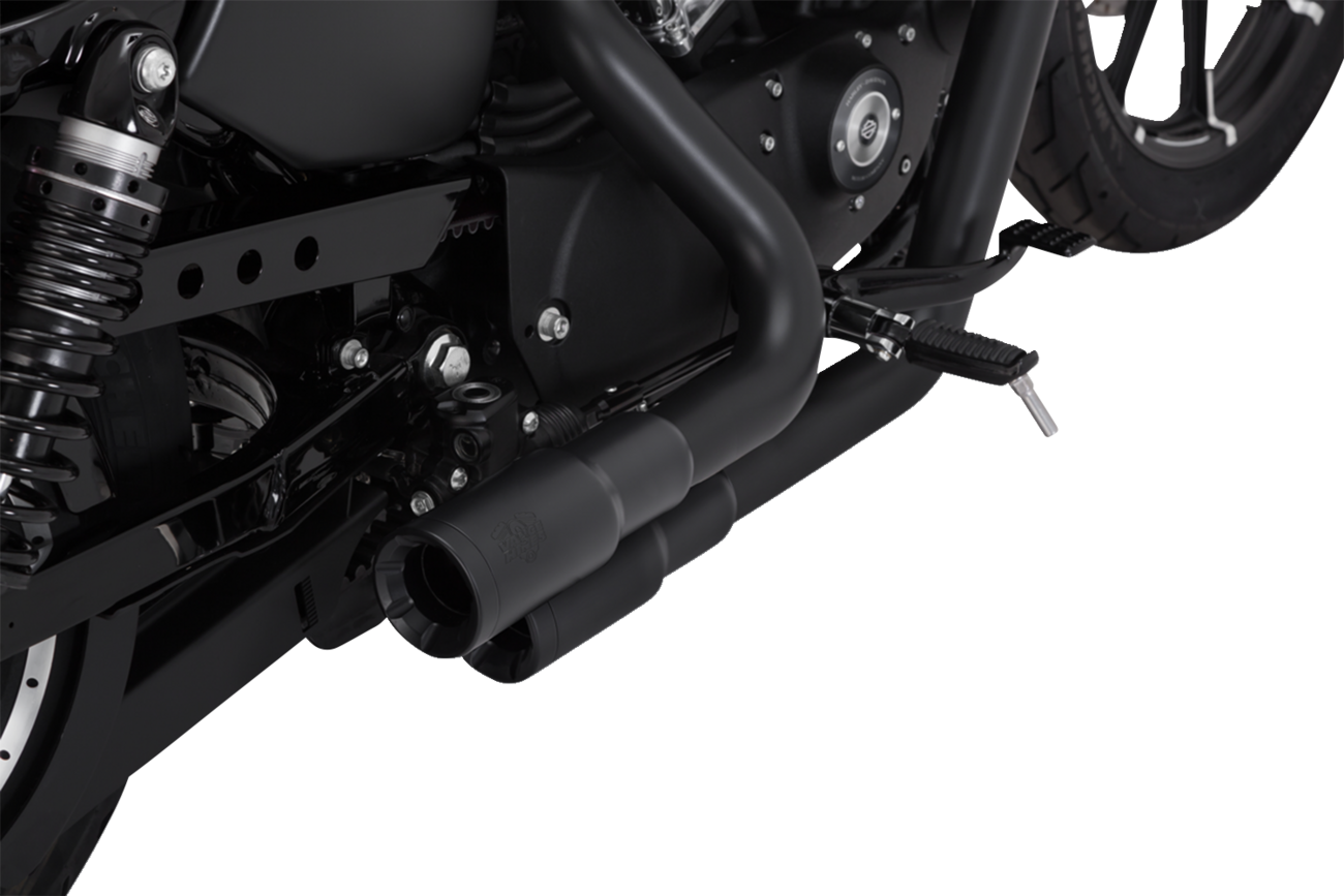 Vance & Hines Mini Grenades Exhaust System - Matte Black Part 46884