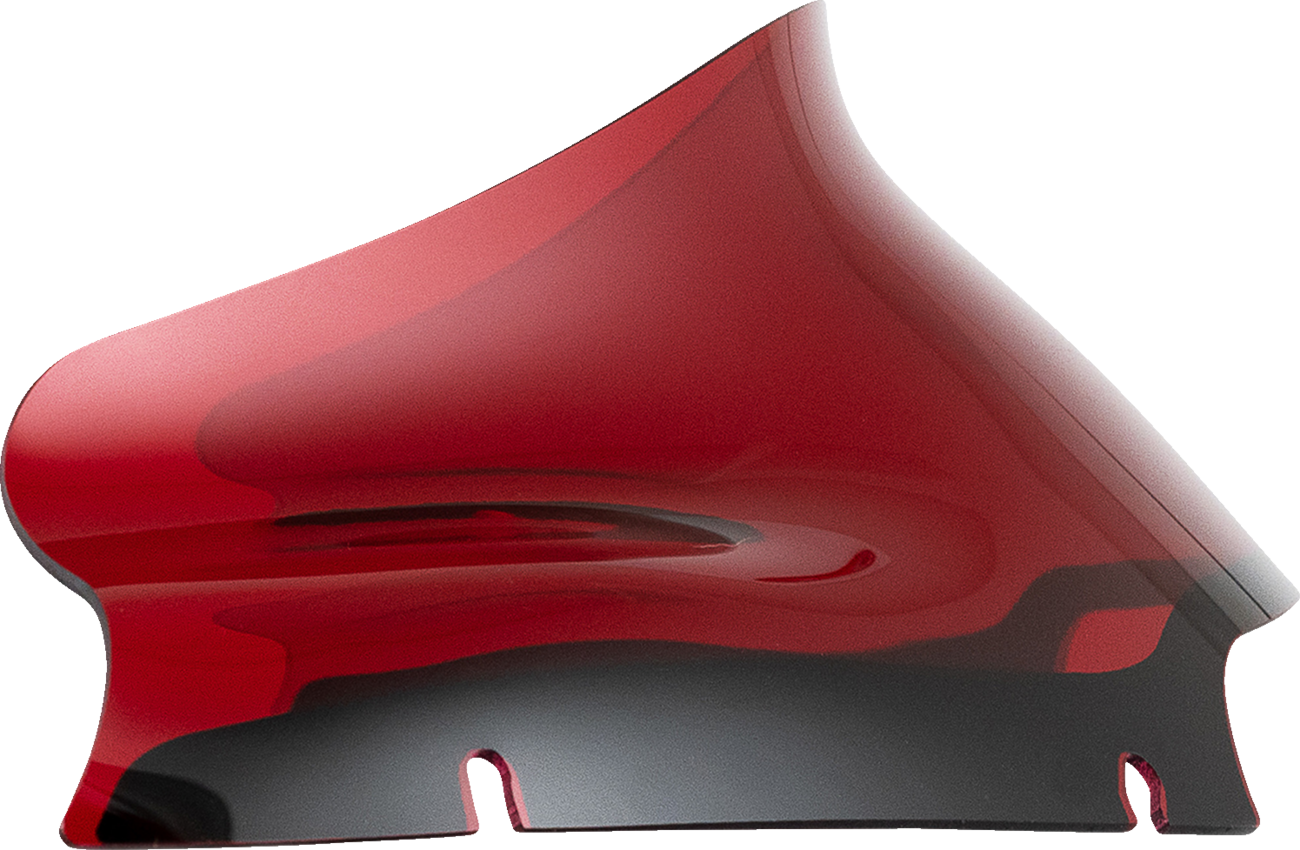 KLOCK WERKS Kolor Flare™ Sport Windshield - 6" - Red - FLTR KWW-01-0663