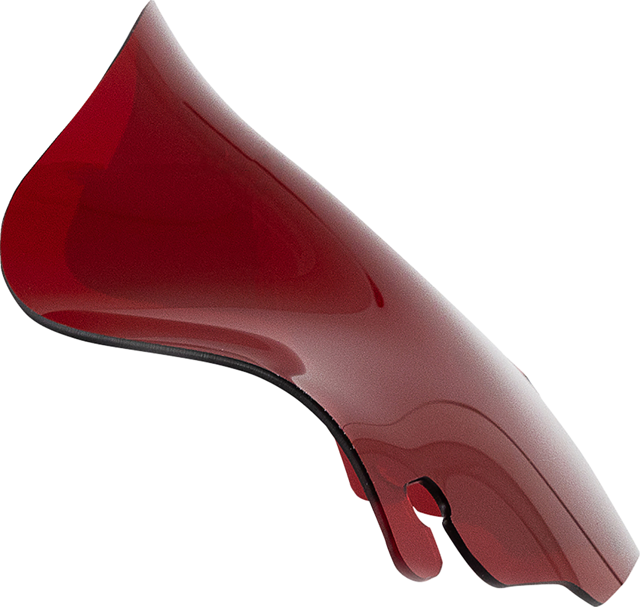 KLOCK WERKS Kolor Flare™ Windshield - 6-1/2" - Red - FLH KWW-01-0697