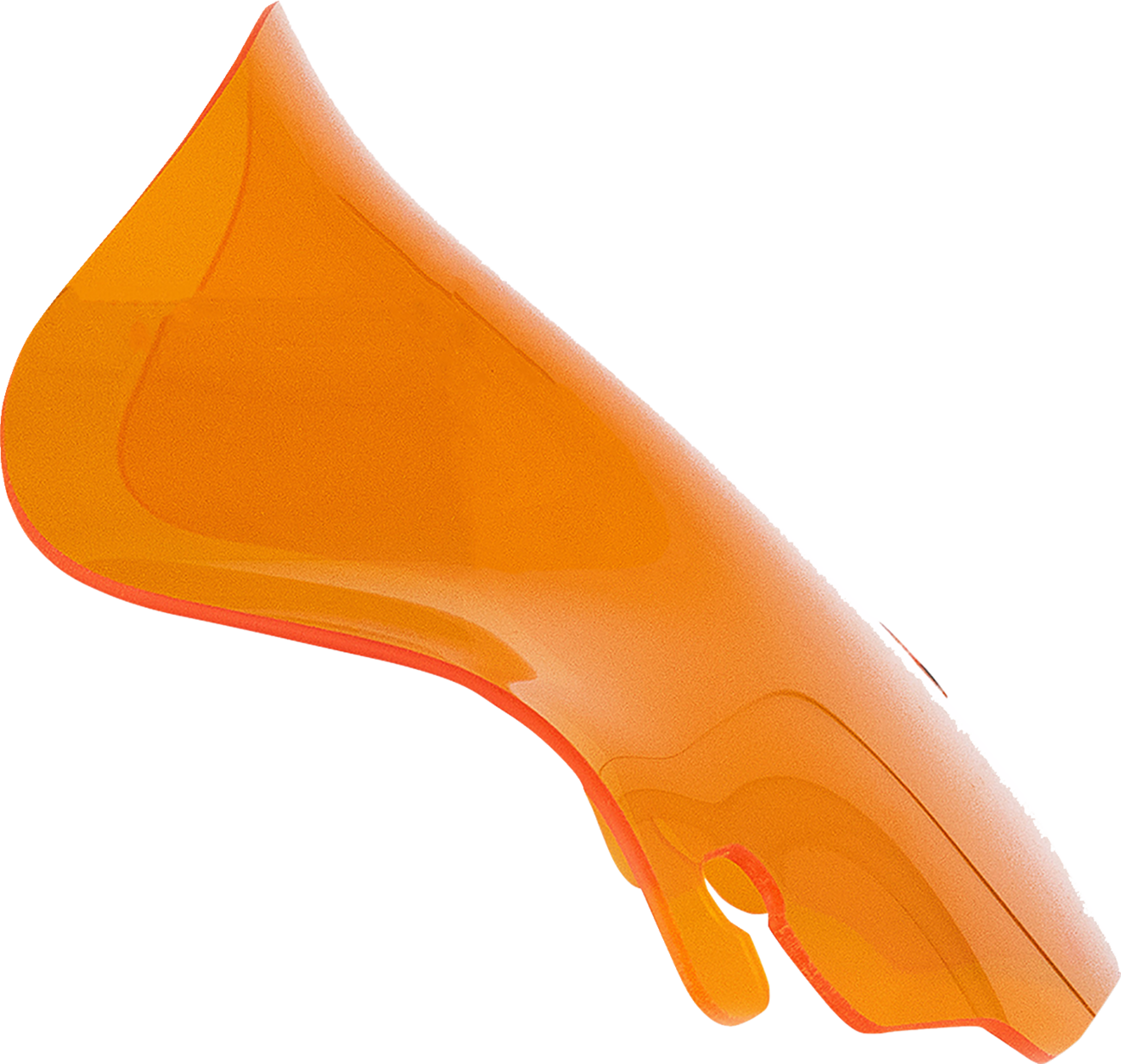 KLOCK WERKS Kolor Flare™ Windshield - 6-1/2" - Orange - FLH KWW-01-0695