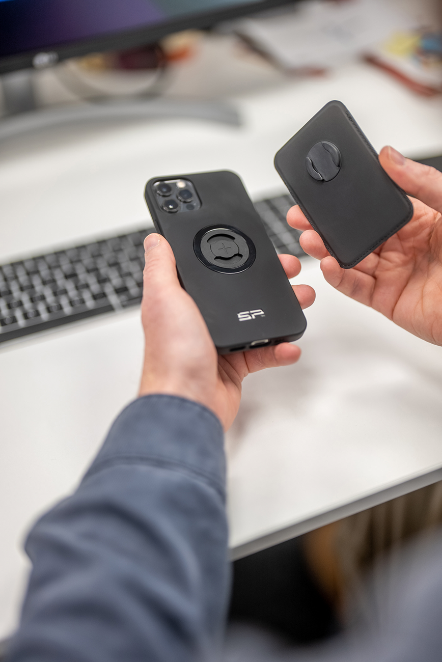 SP CONNECT Phone Card Wallet - SPC+ 52841 | Compact RFID-Blocking Card Holder for Smartphones