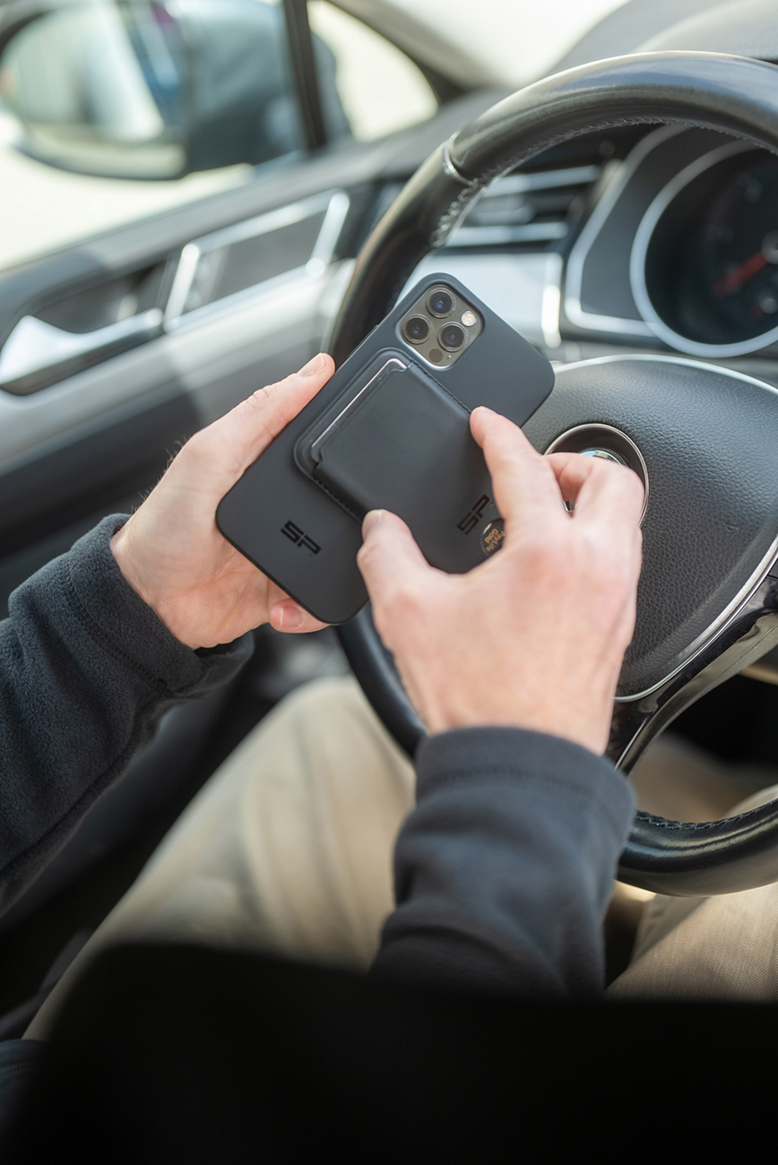 SP CONNECT Phone Card Wallet - SPC+ 52841 | Compact RFID-Blocking Card Holder for Smartphones