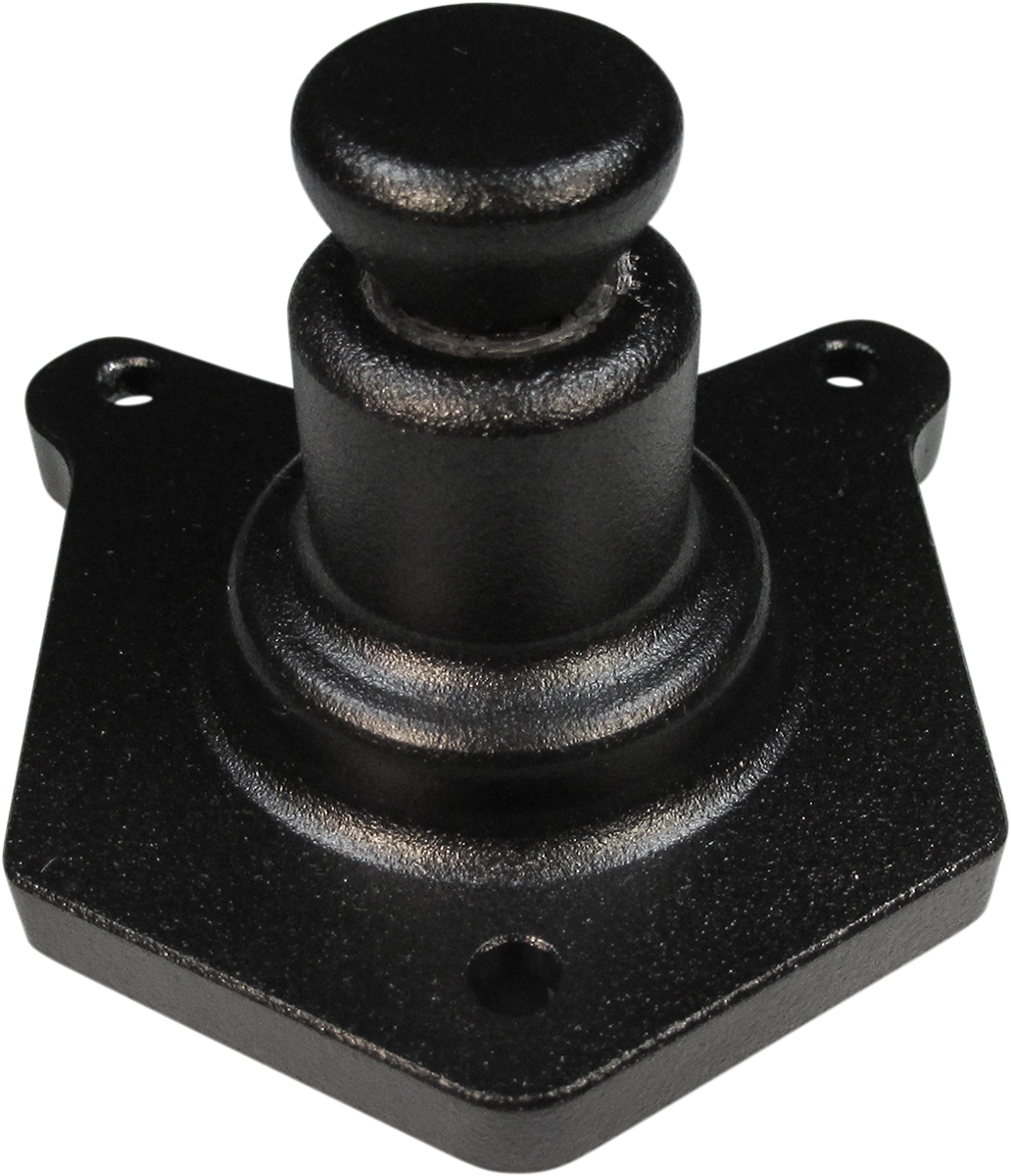 Terry Components Solenoid End Cover with Starter Buttons - Black (Part Number 550025)
