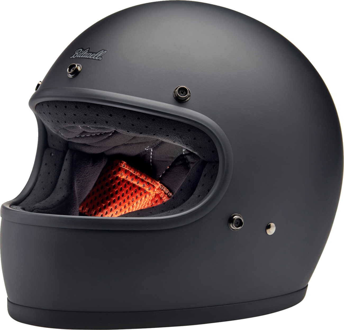 BILTWELL Gringo Helmet - Flat Black - Large 1002-201-504