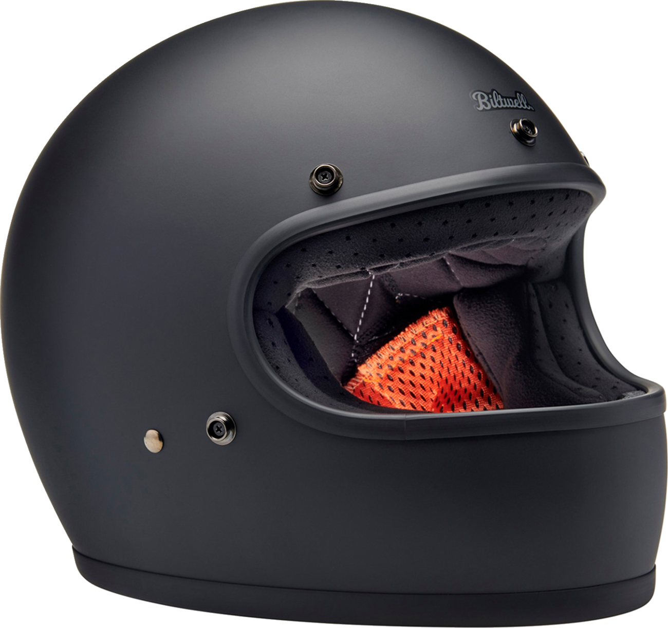 BILTWELL Gringo Helmet - Flat Black - Large 1002-201-504
